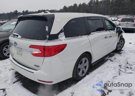 2018 Honda Odyssey Ex-L z USA, uszkodzony, nr VIN 5FNRL6H7XJB094894